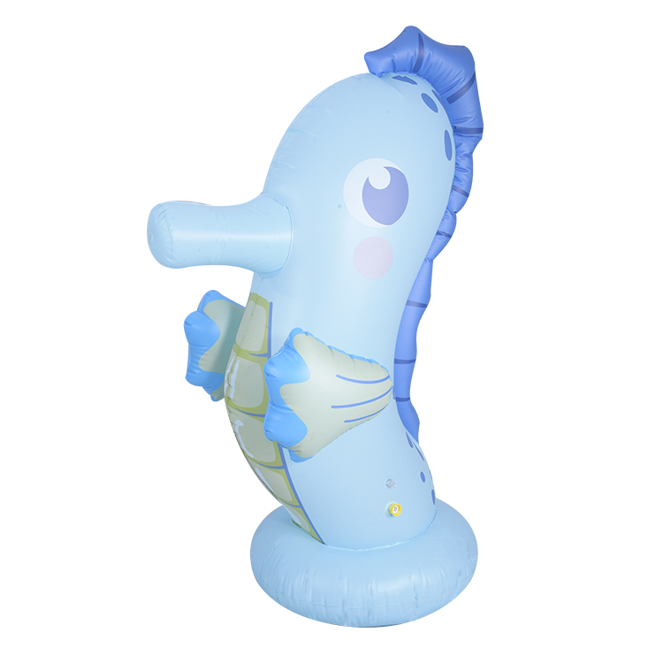 Cute SeaHorse Shapped Sprinkler InflaTable Sprinkler оюнчуктары