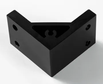 Aluminum extruded corner brackets