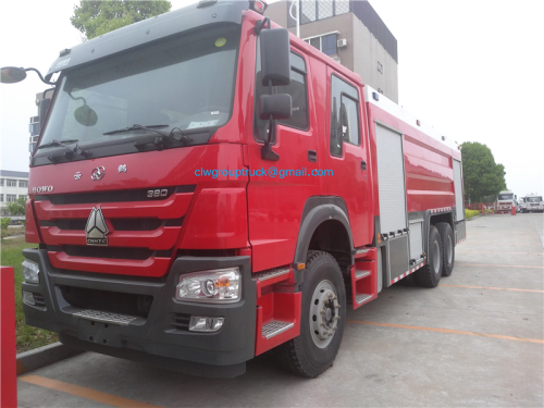 Caminhão de bombeiros de emergência Howo 4x2