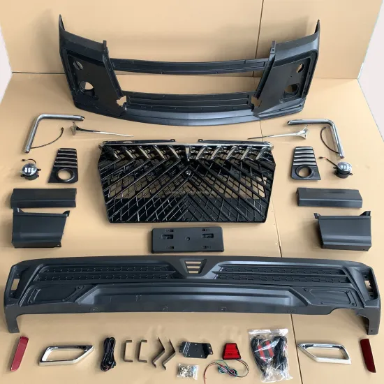 WSD Wholesale Commuter-Type Used Car Front Rear Bumper Wide Body Kit for Hiace 2012-2019