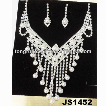 indian bridal imitation pearl jewelry sets wholesale