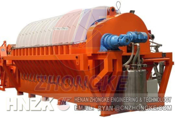 Vacuum Ceramic type Disc Filter for Mineral Dewatering