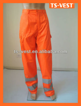 HI VIS reflective trousers for fireman,fireman safety trousers