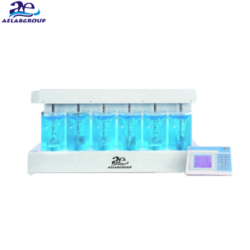 AELAB ISO Certified LCD Display Beakers Jar Tester Testing Machine at Good Price