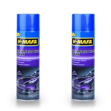 liquid can car spray waterless wash and wax