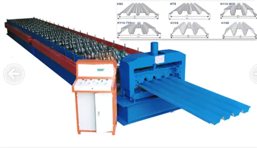 Automatic roof corrugated color steel roll forming machine