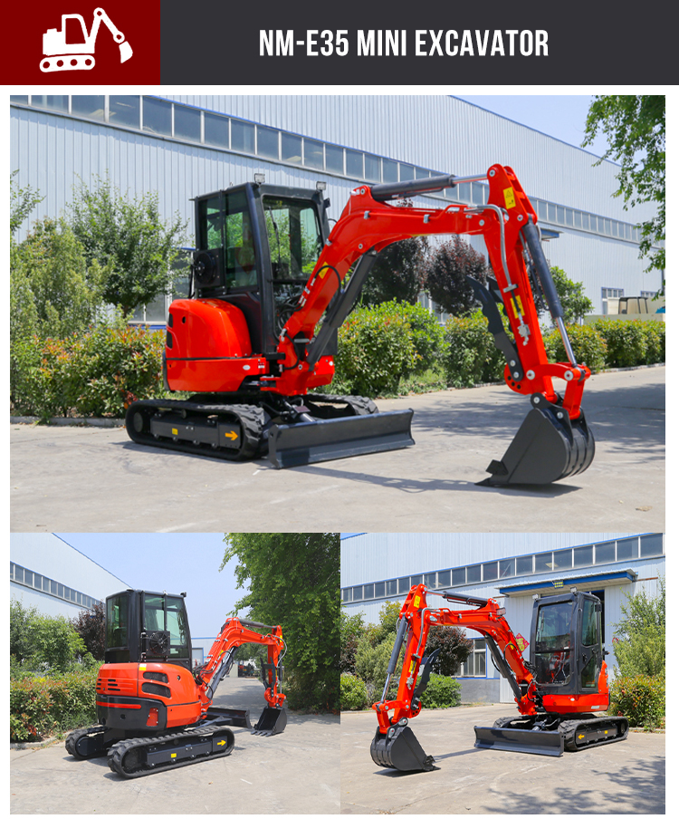 35 Nuoman Excavator Nm E10pro Mini Excavator