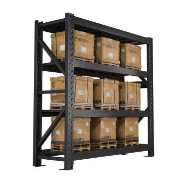 Metal Storage Rack System for Warehouse and Garage - Light Duty to Medium Duty Shelves