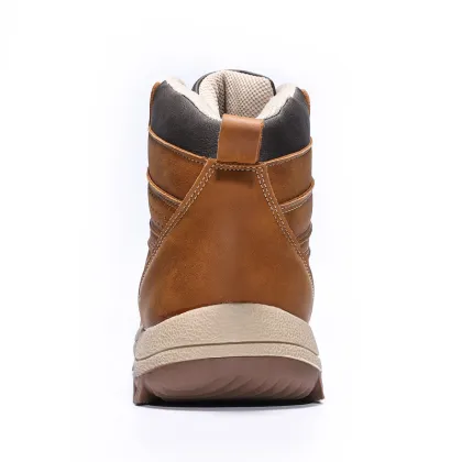 Mens Waterproof Leather Ankle Martin Boots