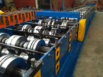 Galvanized Steel Floor Decked Roll Forming Machine