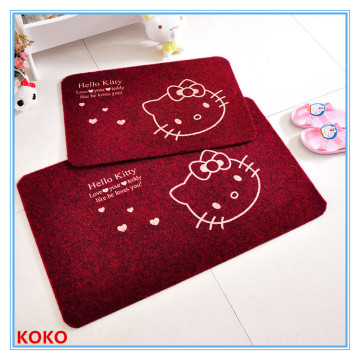 customized dirt proof outdoor polyester rug