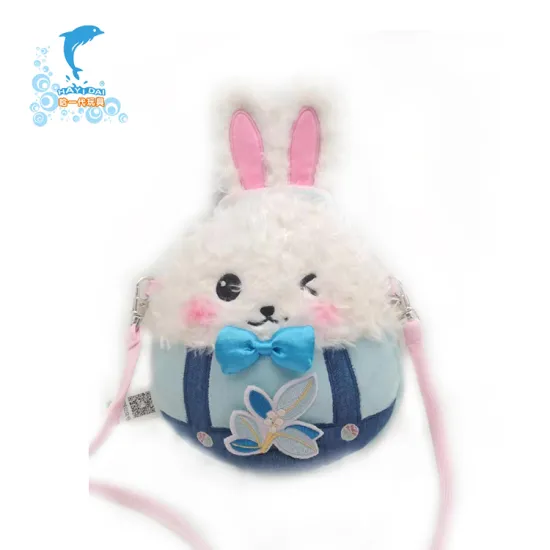 Hot Selling Intelligence Plush Rabbit School Bag