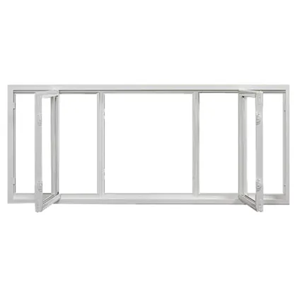 Soundproof Double Glass Aluminum Doors and Windows