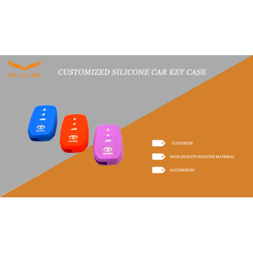 Изготовленные на заказ силиконовые чехлы для автомобильных ключей
