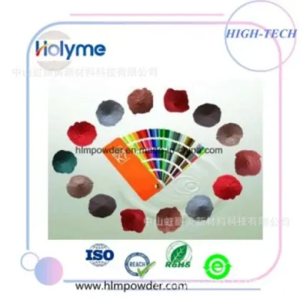 High temperature silicone powder coating