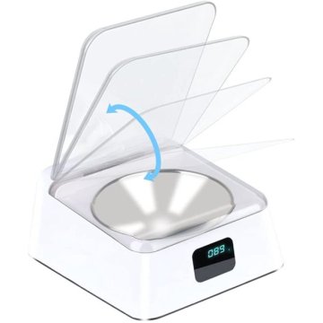 Pet Bowl Automatic Opening Anti roach Pet Feeder