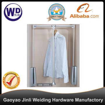 High quality closet rod pull down aluminum wardrobe lift