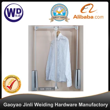 High quality closet rod pull down aluminum wardrobe lift