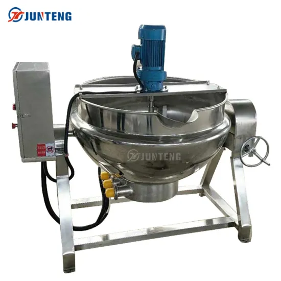 500L Heating Cooking Jacketed Milk Industry Equipment & 1000L Food Processing Steam Boilers