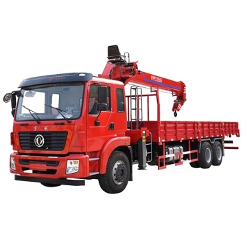 Dongfeng/HOWO Heavy Duty Mobile Truck-Mounted Crane Hoist Construction Equipment Self Dump truck with crane