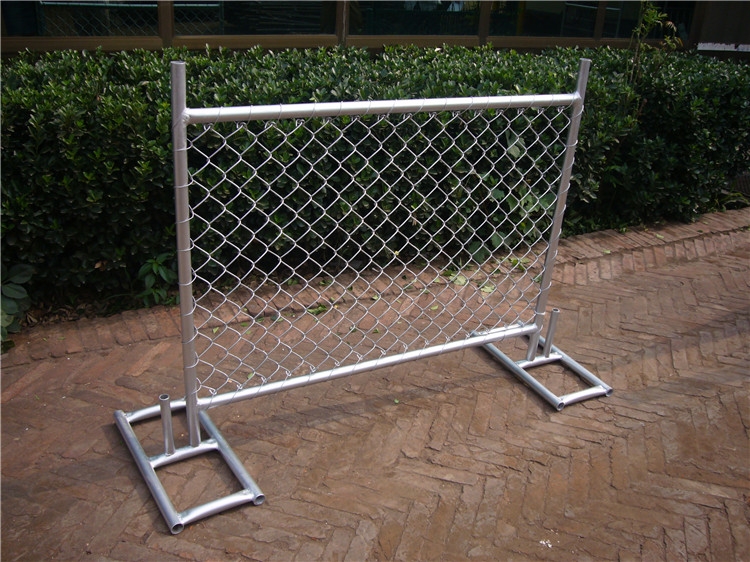 chain link fence temporary fence