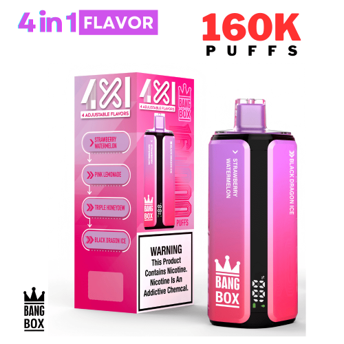 Bang Box 160k New Disposable Vape Switch Flavor