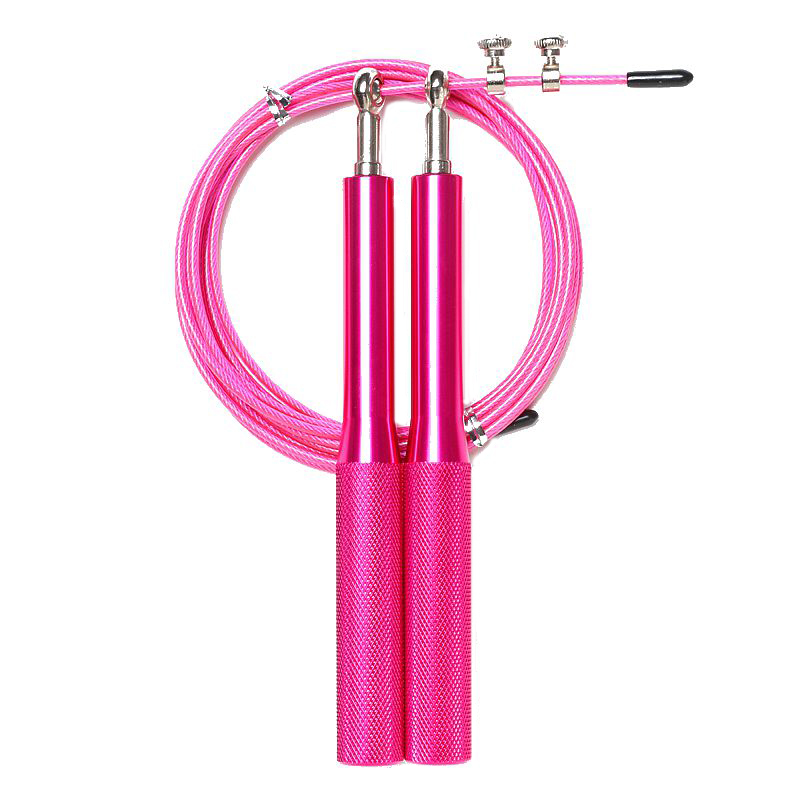 black color handles custom fitness exercise children jumping speed training skipping jump rope