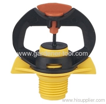 Plastic Micro Sprinkler For Micro Irrigation With Male Thread Connector. 