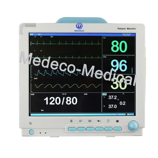 Hospital Medical ECG Fetal Multi-Parameter Patient Monitor 9000d