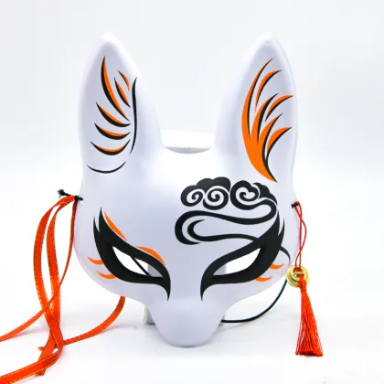 Japanese Kitsune Fox Cosplay Mask