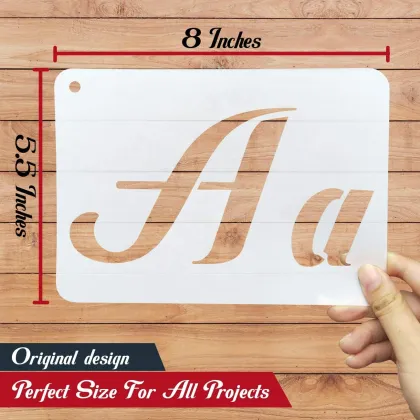 Hot sale plastic template DIY letter drawing template