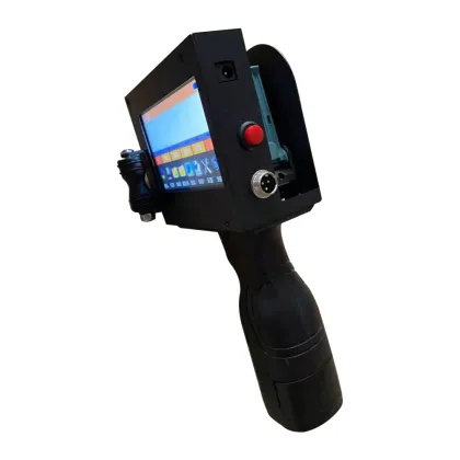 Handheld Inkjet Printer with 25.4mm Expiry Date Label Printing