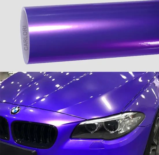 chameleon gloss purple car vinyl wrap