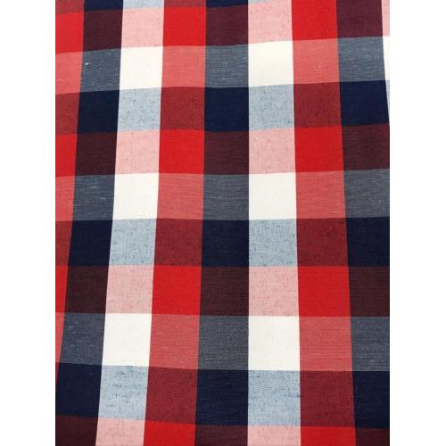 100%Polyester Woven Yarn-dyed Plaid Fabric
