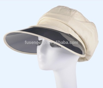 Professional custom 100% cotton sun hat, the lady bicycle cap