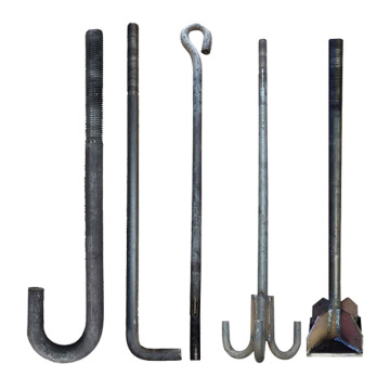 Customized L Type Galvanized Ground Anchor Bolt