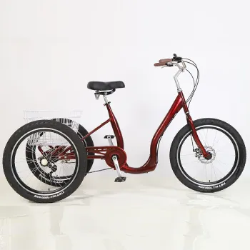 Affordable 26-inch 7-Speed Fat Tire Tricycle with 3 Wheels - Get Yours Now!