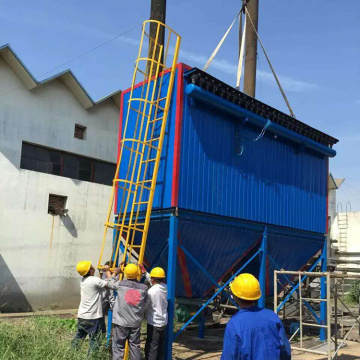 latagan ng simento pahalang silo filter baghouse