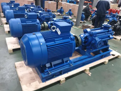 Manufacturer Direct Sales Multi-Stage Centrifugal Pump with Motor for Irrigation, Chemical, and Fire Fighting