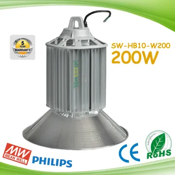 High efficiency factory warehouse industrial 200w led high bay light