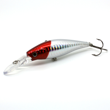 AOCLU Sinking Shad Minnow Lure - VMC Treble Hooks, Japan Quality