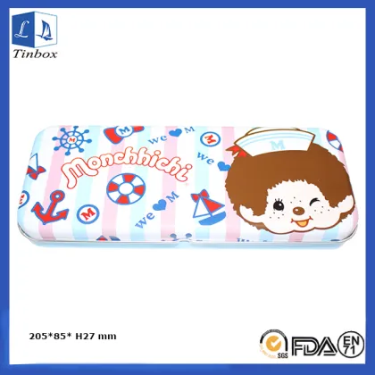Cartoon Stationery Tin Box