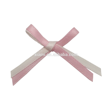 fashional two color slim bowknot shape ribbon flowers artificial