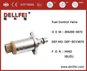 Fuel control valve 294200-3670 for ISUZU,HINO