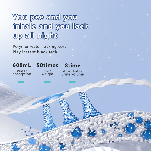 Pantalones de pañales desechables para protección contra fugas