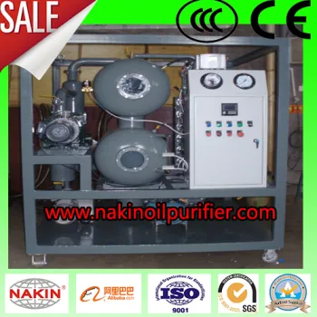 Series ZYD double stages vacuum transformer oil filtration machine