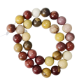 Natura Mookaite Stone Loose Pärlor 4mm, 6mm, 8mm, 10mm Mookaite DIY Pärlor för smycken runt pärlor