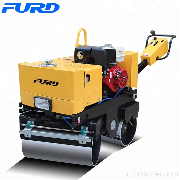 Rolo vibratório! Compactador hidráulico do rolo da mão da direção 800kg (FYL-800)