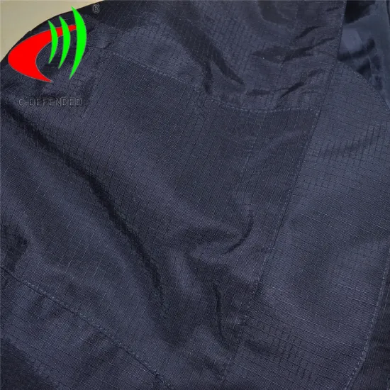 100% nylon checked fabric taslon fabric for outdoor garment