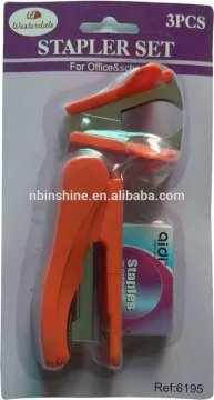 3PCS Stapler Set , Stapler With Staple Remover And Staples